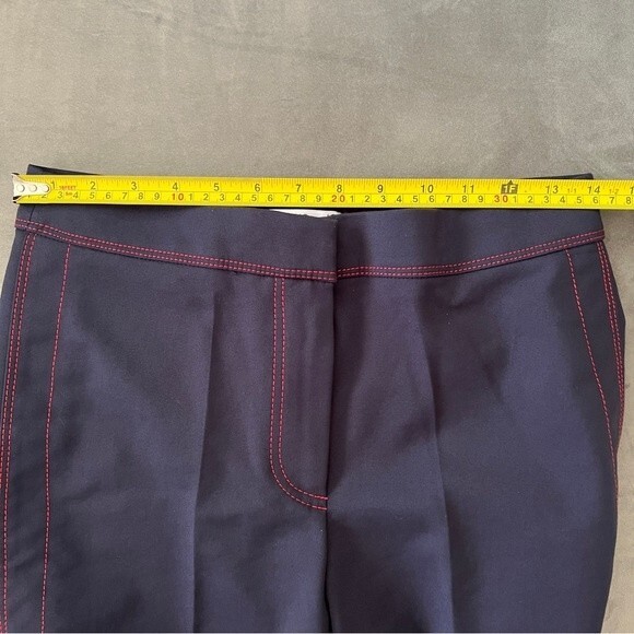 Mango Navy Suit Pants with Red Stitching - Picture 5 of 12